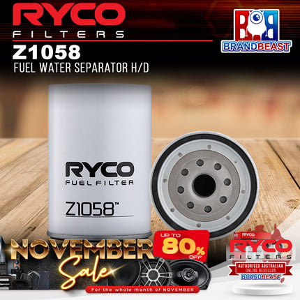 Ryco Z1058 Fuel Water Seperator