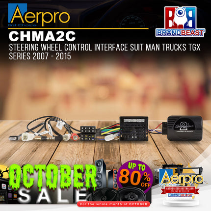 Aerpro CHMA2C Steering Wheel Control Interface Suit MAN Trucks TGX Series