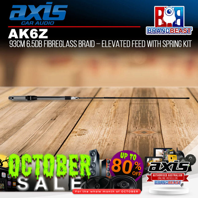 Axis AK6Z 6.5db Fibreglass Braid Elevated Feed Spring Kit 93cm