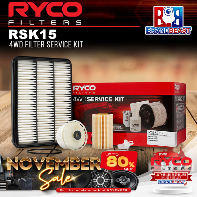 Ryco RSK15 4WD Filter Service Kit